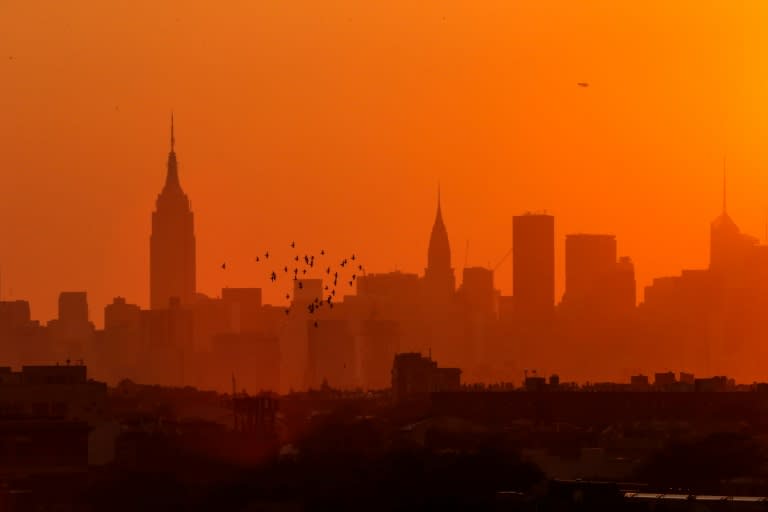 New York City skyline, pictured on September 7, 2015