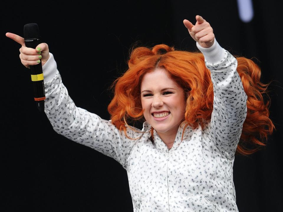 <p>Katy B performs at Wireless Festival in July 2011</p> (Getty)