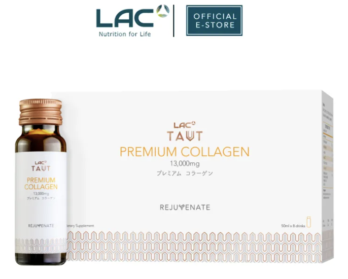 LAC TAUT Collagen Infusion Therapy 13,000mg (50ml x 8 bottles). PHOTO: Lazada