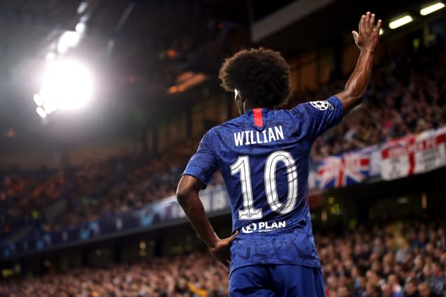 At times Willian dazzled for the Blues