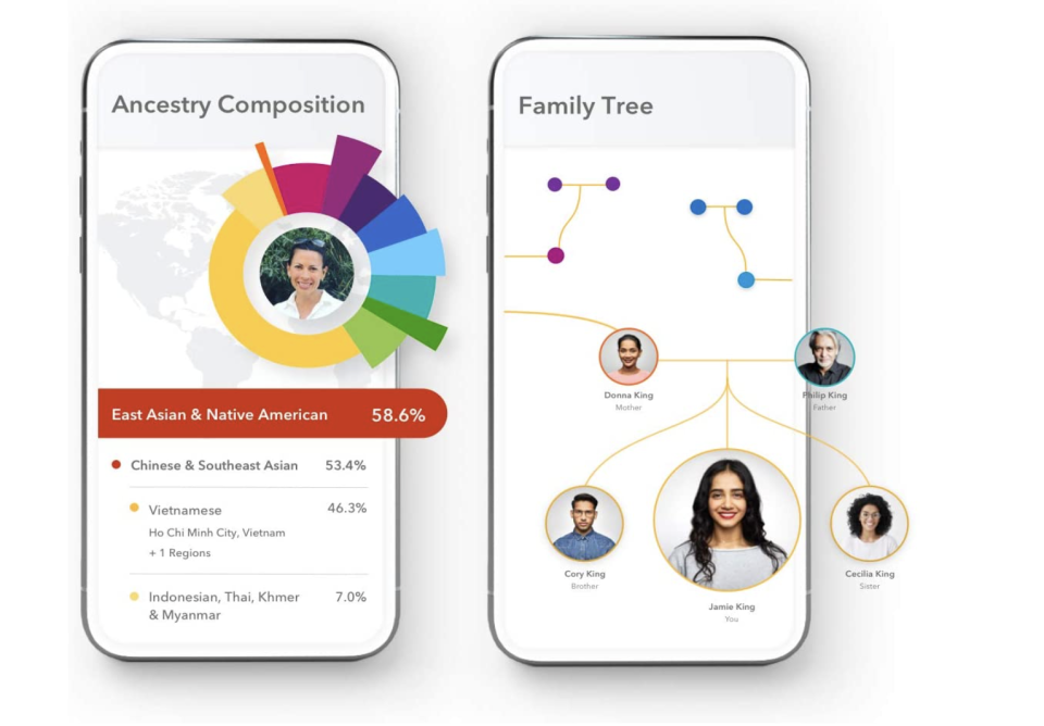 23andMe Health + Ancestry Service: Personal Genetic DNA Test Including Health Predispositions, Carrier Status, Wellness, and Trait Reports.