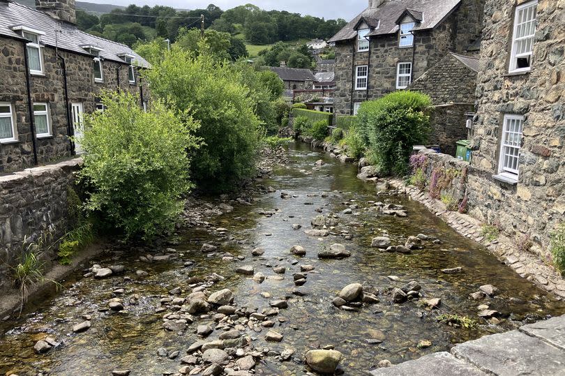 The picturesque town of Dolgellau