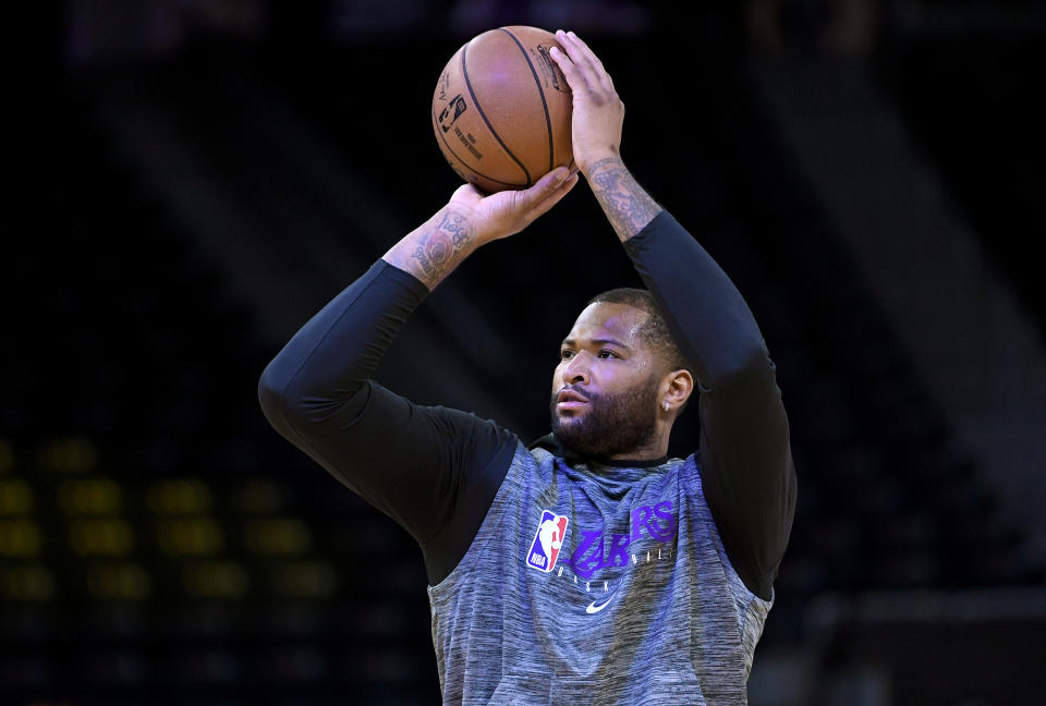 Four-time All-Star DeMarcus Cousins tore his ACL in August. (Thearon W. Henderson/Getty Images)