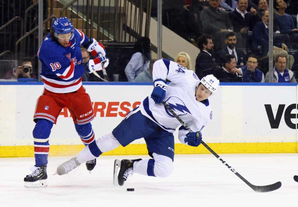 Jeannot struggled after joining the Bolts last season, a particularly troublesome development for Tampa Bay given the high cost it required to bring him over from Nashville. (Photo by Bruce Bennett/NHLI Getty Images)