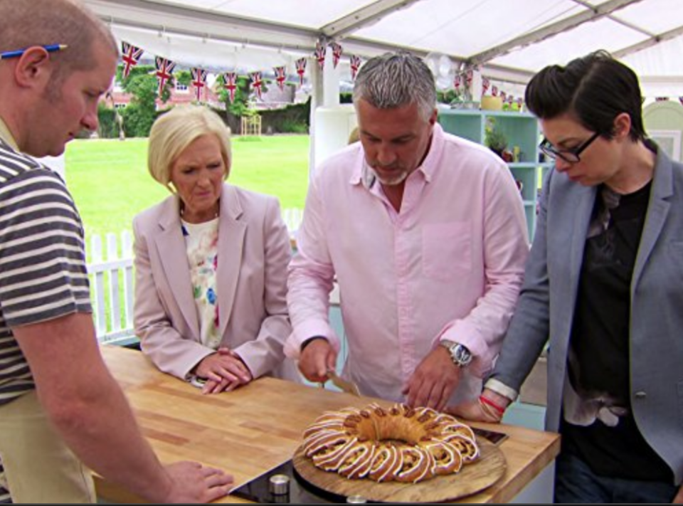 <p>Contestants must remain tight-lipped about certain aspects of production and the application process. They also can't <a href="https://gbbo.take-part.co.uk/info/rules" rel="nofollow noopener" target="_blank" data-ylk="slk:provide any photographs or videos;elm:context_link;itc:0;sec:content-canvas" class="link ">provide any photographs or videos</a> of the competition to the media.</p>