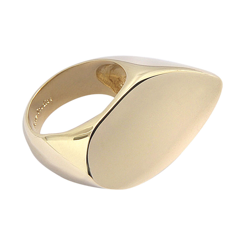 Graphic Gold Ring