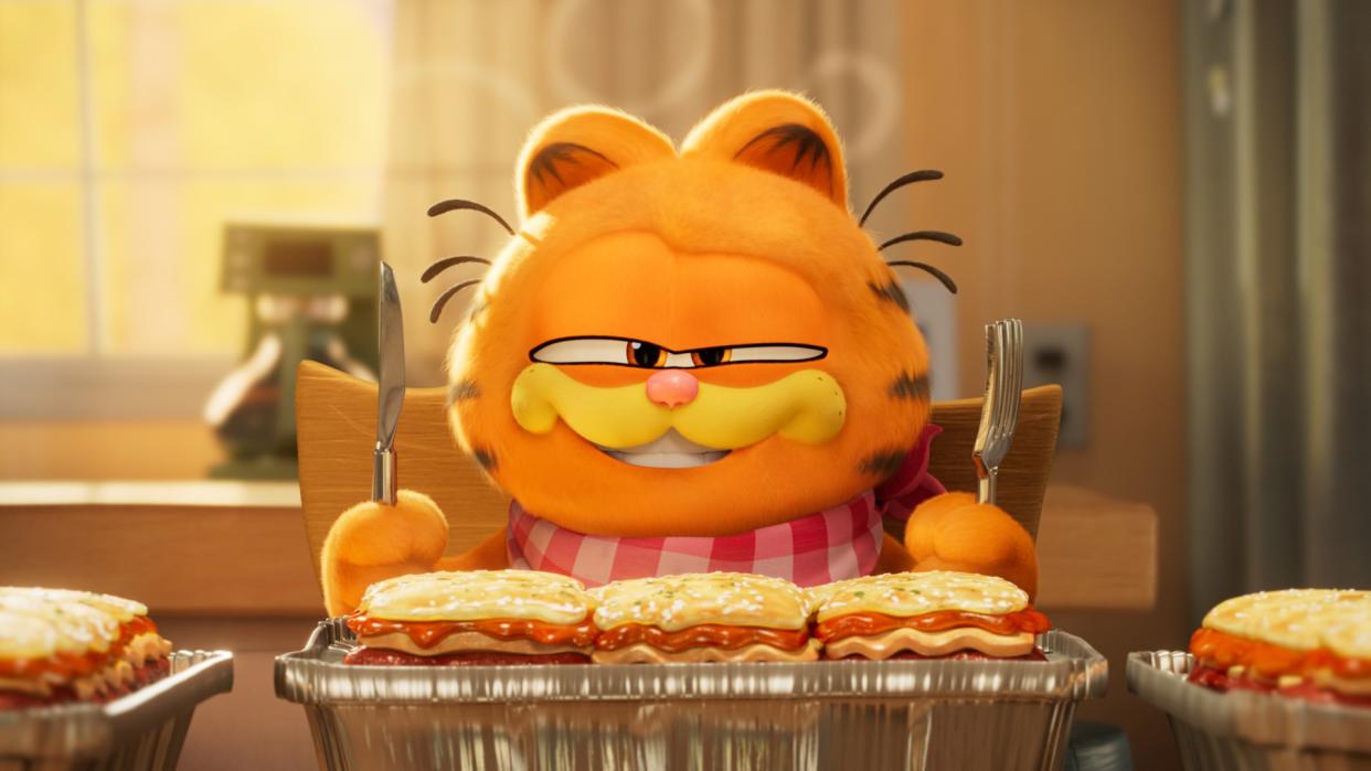  Garfield in The Garfield Movie. 