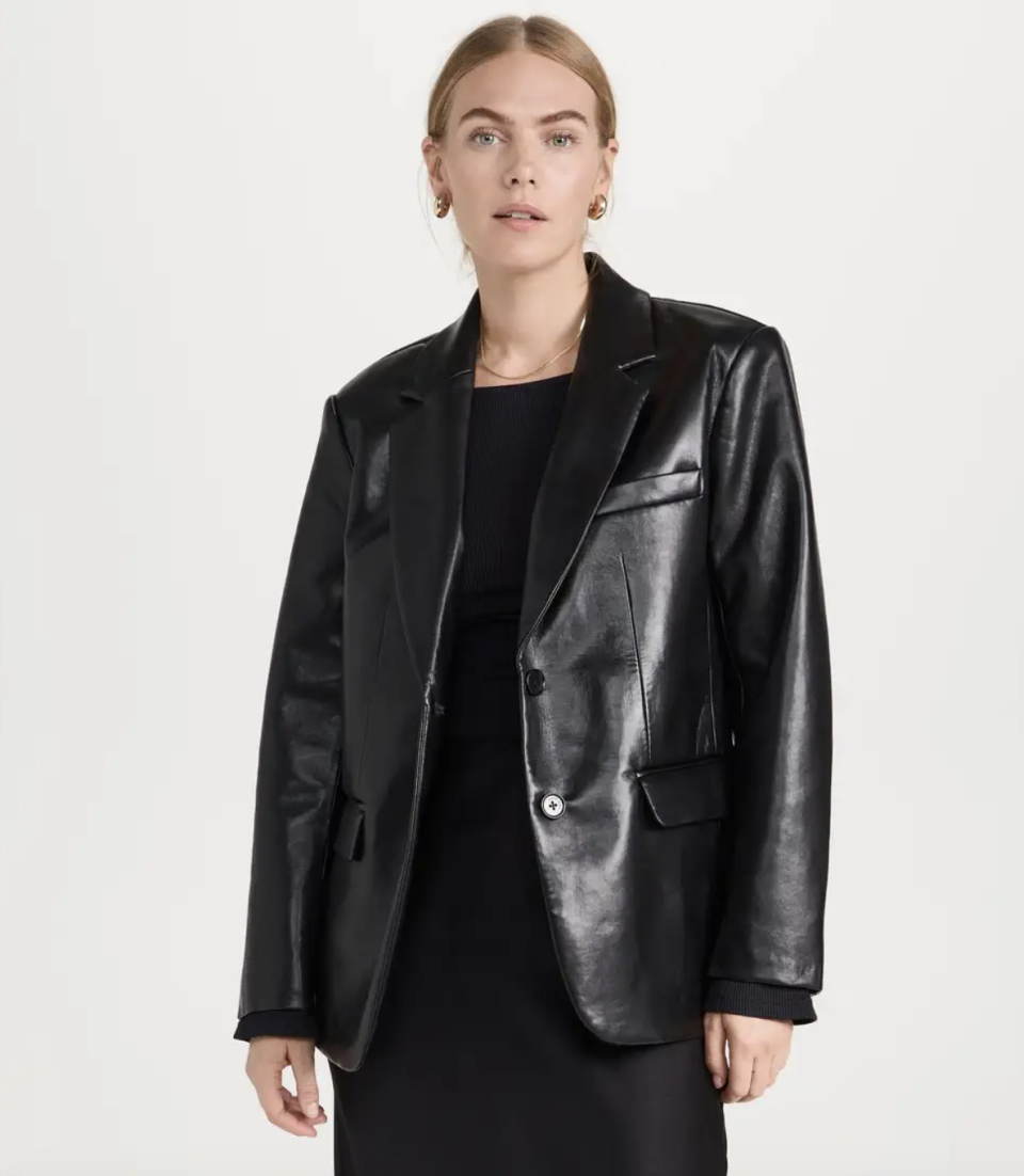 <p><a href="https://go.redirectingat.com?id=74968X1596630&url=https%3A%2F%2Fwww.shopbop.com%2Fclassic-blazer-kate-moss-anine%2Fvp%2Fv%3D1%2F1501968744.htm&sref=https%3A%2F%2Fwww.harpersbazaar.com%2Ffashion%2Ftrends%2Fg37170989%2Fleather-blazers%2F" rel="nofollow noopener" target="_blank" data-ylk="slk:Shop Now;elm:context_link;itc:0;sec:content-canvas" class="link ">Shop Now</a></p><p>Classic Blazer</p><p>shopbop.com</p><p>$500.00</p>