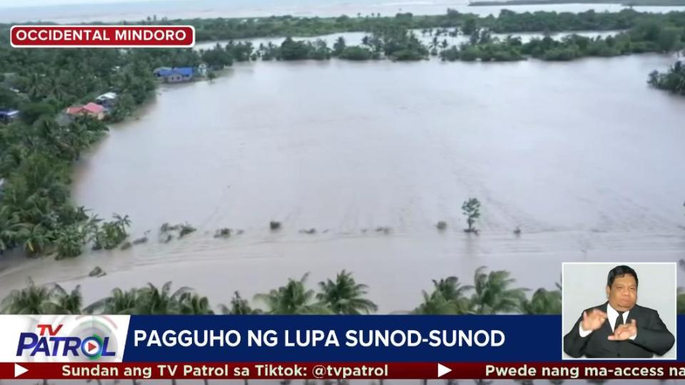 菲律賓遭逢杜蘇芮颱風侵襲，馬尼拉等眾多地區都出現淹水和狂風。（圖／翻攝自TV Patrol新聞影片）