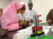 Teenage girls in northern Nigeria "open their minds" with robotics