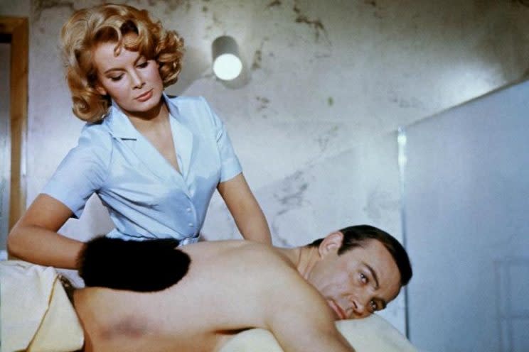 Molly Peters… the Thunderball actress has died at the age of 75 – Credit: United Artists