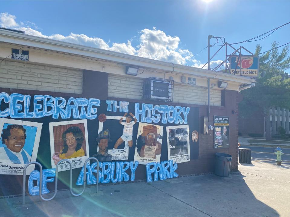 Interfaith Neighbors' fourth community mural, titled “Celebrate The History of Asbury Park,” is on display at Sheffield’s Market, located at the corner of Bangs and Prospect avenues. The mural was created by Zalika Foy, also known as Urbaan Misfit, who is originally from Asbury Park.