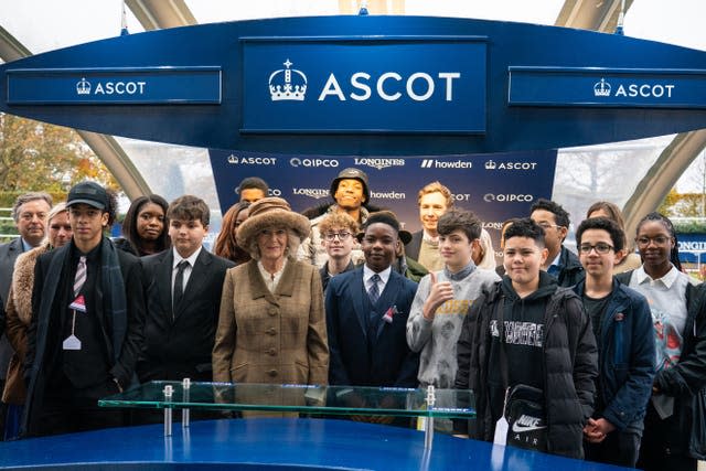 Royal visit to Ascot
