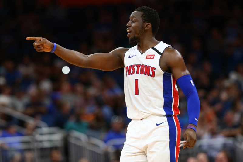 FILE PHOTO: NBA: Detroit Pistons at Orlando Magic