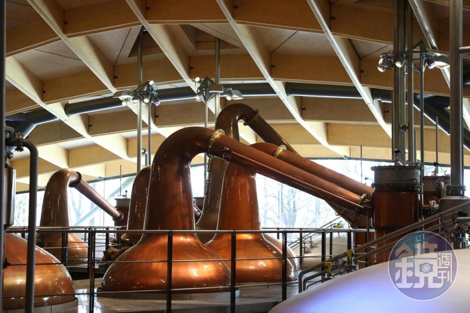 遊客中心與蒸餾間合而為一，是蘇格蘭酒廠中最新穎的嘗試。