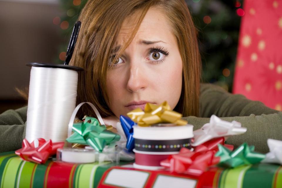 Check your holiday stress at the door