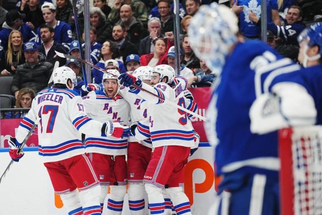 NHL scores: Maple Leafs top Lightning to end drought, Rangers