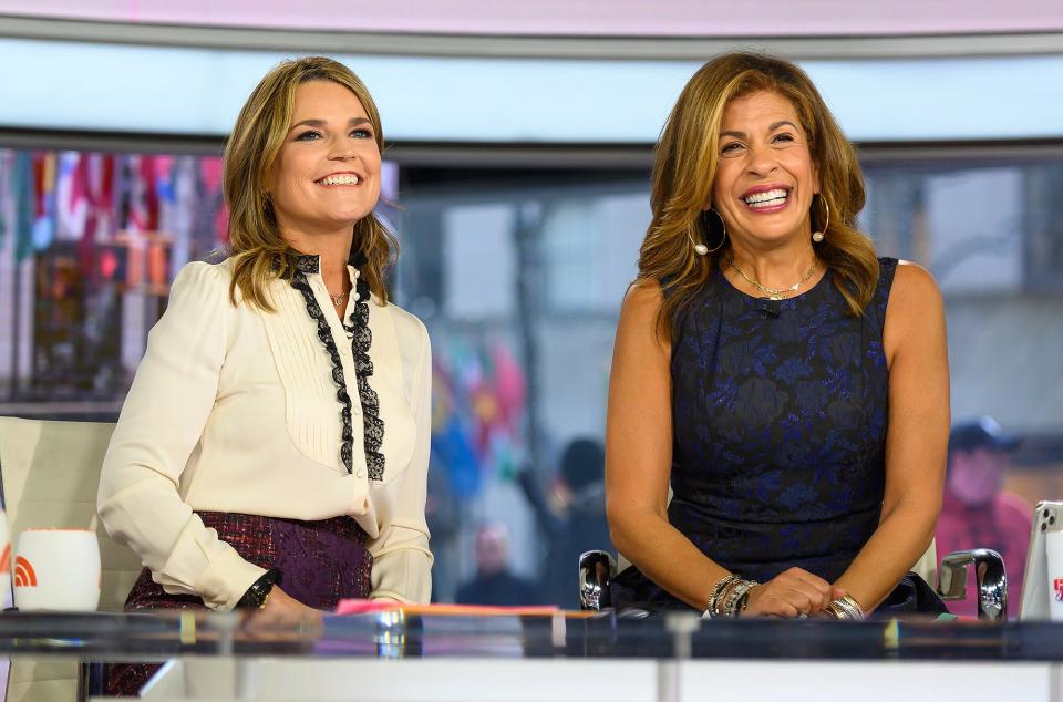 Savannah Guthrie and Hoda Kotb