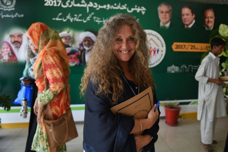 Nancy Stiegler has helped train enumerators in Pakistan to ensure that the population is as accurately assessed as possible -- especially making sure that all women were counted