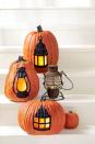 <p>Let these jack-o'-lanterns light the way for trick-or-treaters.</p><p><em><a href="http://clv.h-cdn.co/assets/cm/15/09/54eb0bfc6d39a_-_lanterns.pdf" rel="nofollow noopener" target="_blank" data-ylk="slk:Get the Night Lights Lanterns stencils.;elm:context_link;itc:0;sec:content-canvas" class="link "><strong>Get the Night Lights Lanterns stencils.</strong></a></em></p>