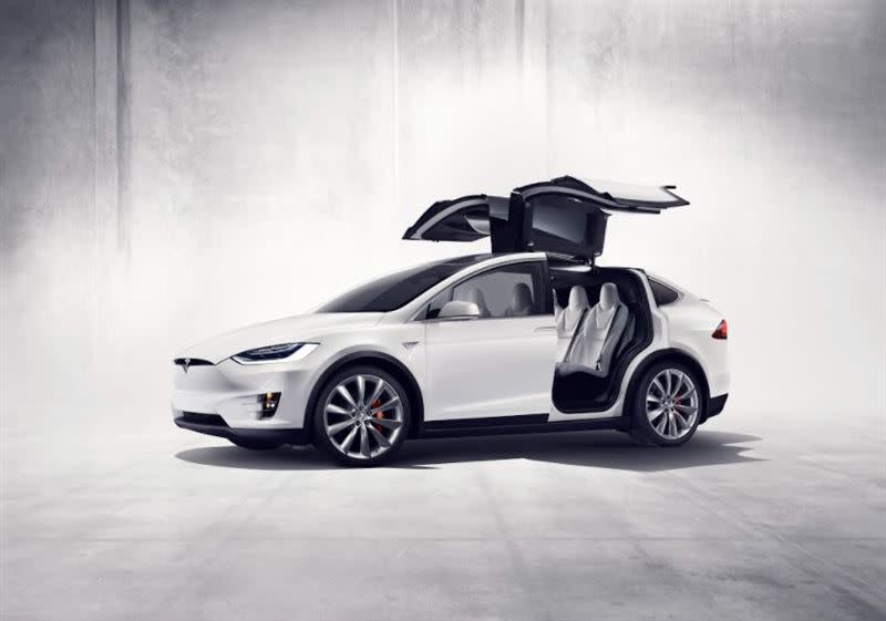 「Tesla特斯拉Model X」（市值333萬元）。（圖／業者提供）