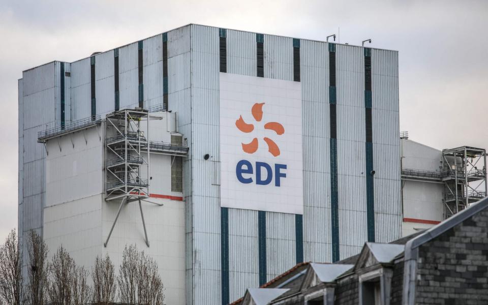 EDF nuclear French output - LOU BENOIST / AFP