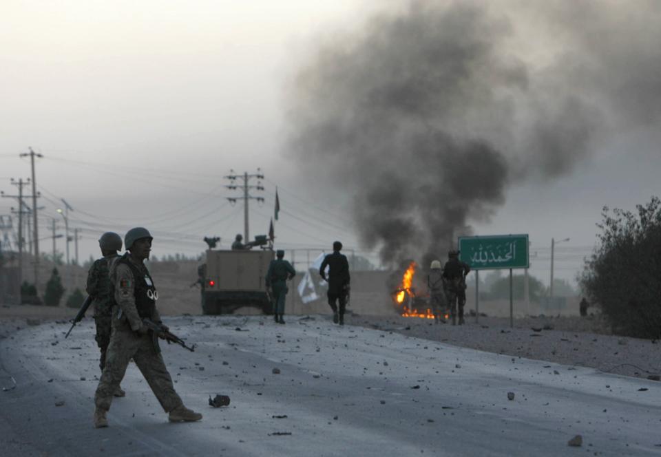 Afghan Taliban attack US Consulate