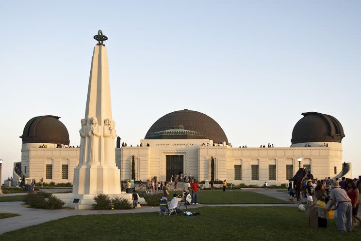 The Griffith Observatory in daytime hours. (Photo by: MyLoupe/UIG via Getty Images)