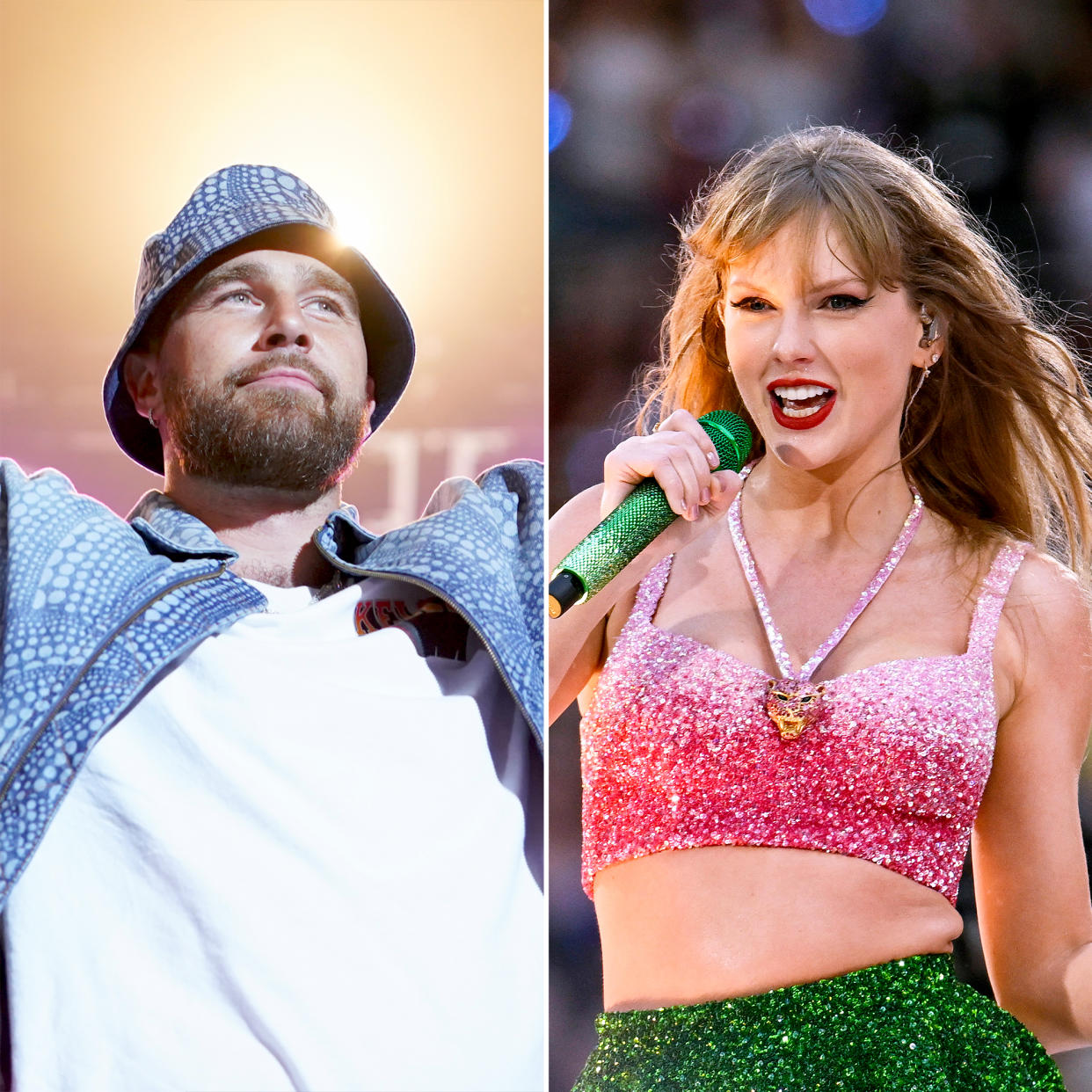 How Travis Kelce Snuck on Taylor Swift s Eras Tour Stage