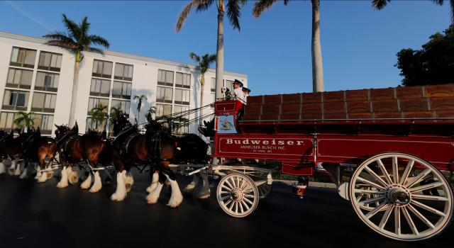 Pro Football Hall of Fame enshrinement adds Clydesdales, parade floats