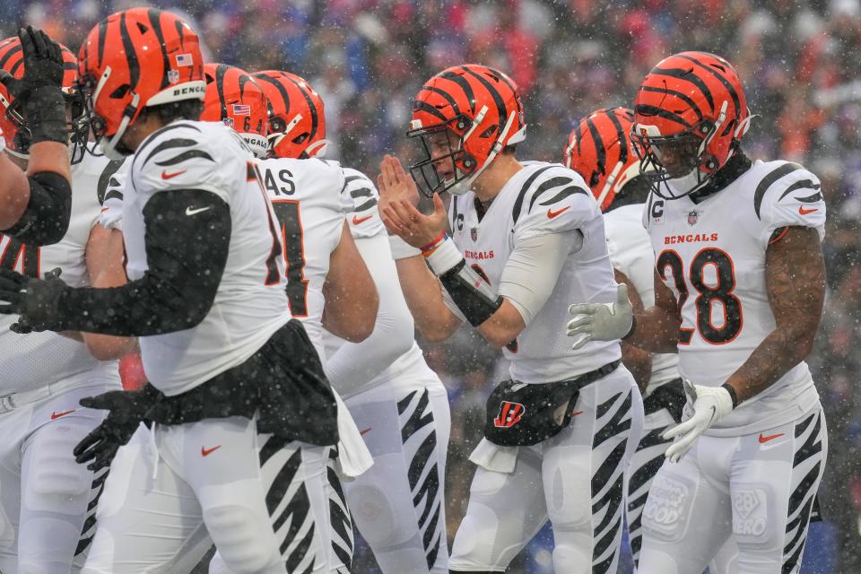 Joe Burrow and the Bengals in Buffalo