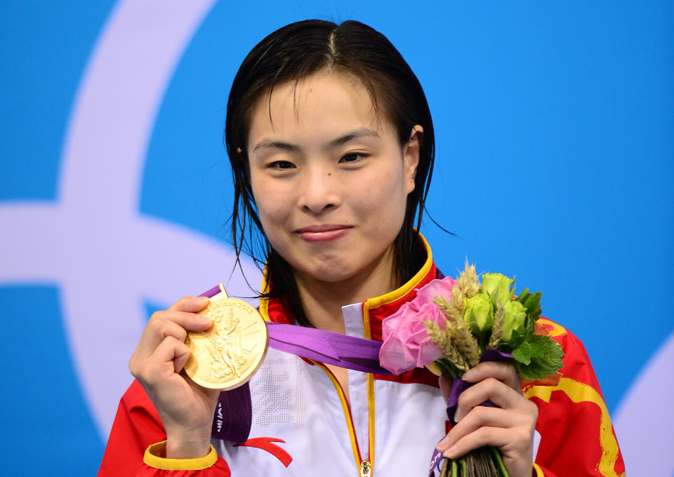 Winning individual gold in 2012