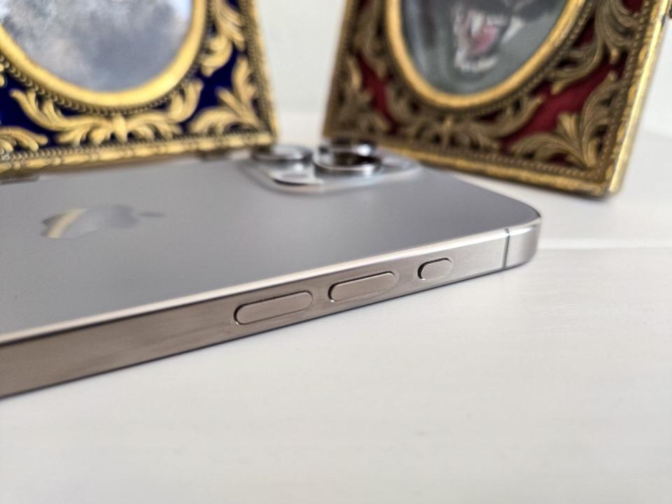 a silver cell phone