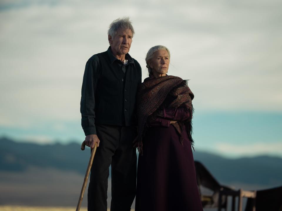 Harrison Ford and Helen Mirren in "Yellowstone" prequel series "1923."