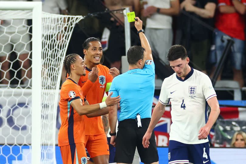 Van Dijk criticized the Euro 2024 referees