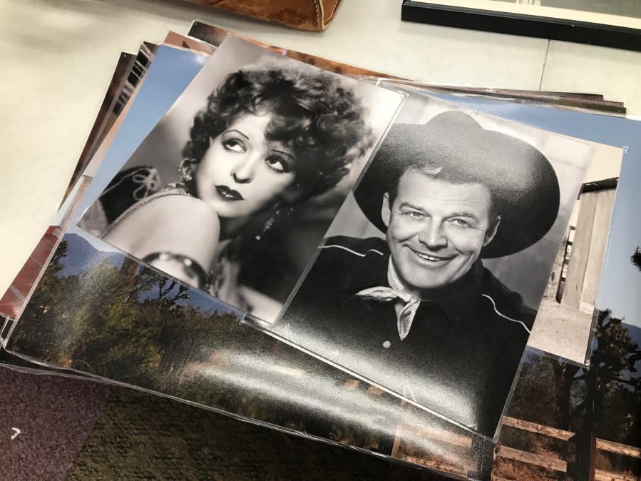 Actors Clara Bow and Rex Bell owned Walking Box Ranch. (KLAS-TV)