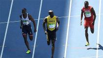 Jamaican sprint superstar Usain Bolt cruised through the first round of the men's 100m.