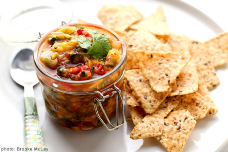 Strawberry Mango Kiwi Salsa