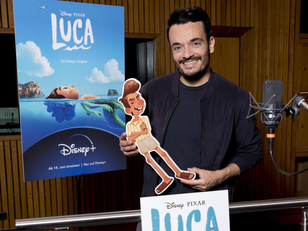 Giovanni Zarrella spricht in "Luca" den Ercole (Bild: The Walt Disney Company/Pixar Animation Studios)