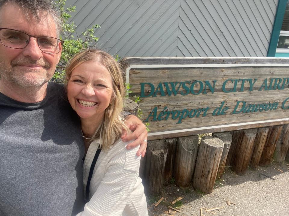 Terry Van Roon, and his wife Heidi Van Roon arrived in Dawson City, Yukon on Tuesday to begin retracing the steps of their missing son Karl.