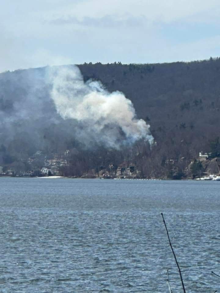 Firefighters from multiple towns were called to West Milford for a reported housefire near Greenwood Lake on March 18.