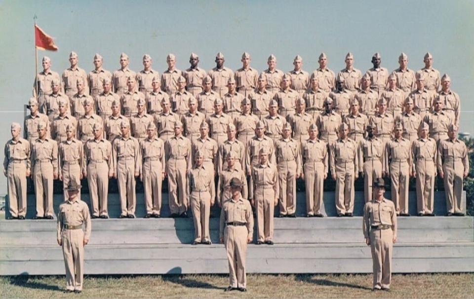 John Basilone Honor Platoon 251 was made up of 75 Marine Corps recruits from New Jersey.