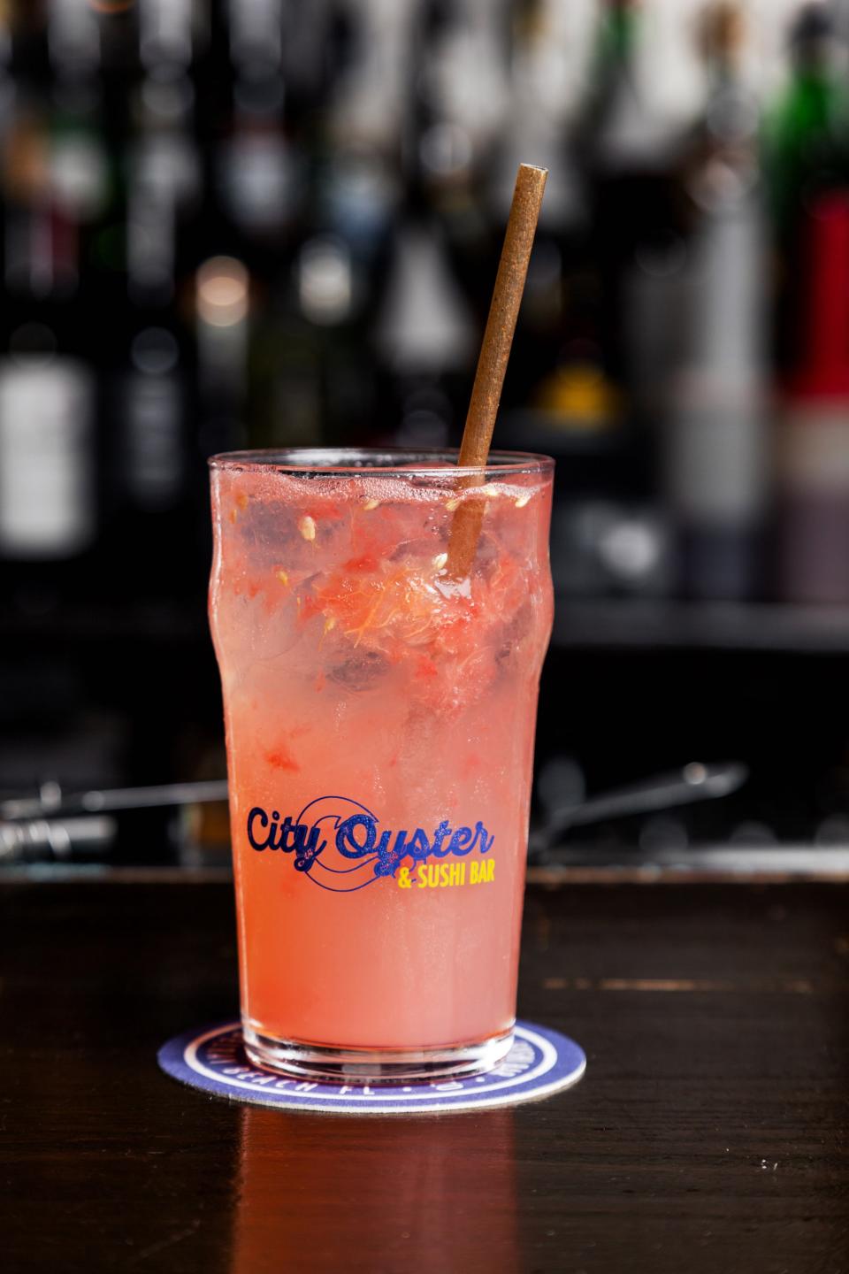 Kick back, cool off and celebrate National Rum Day with a melon cooler at City Oyster.