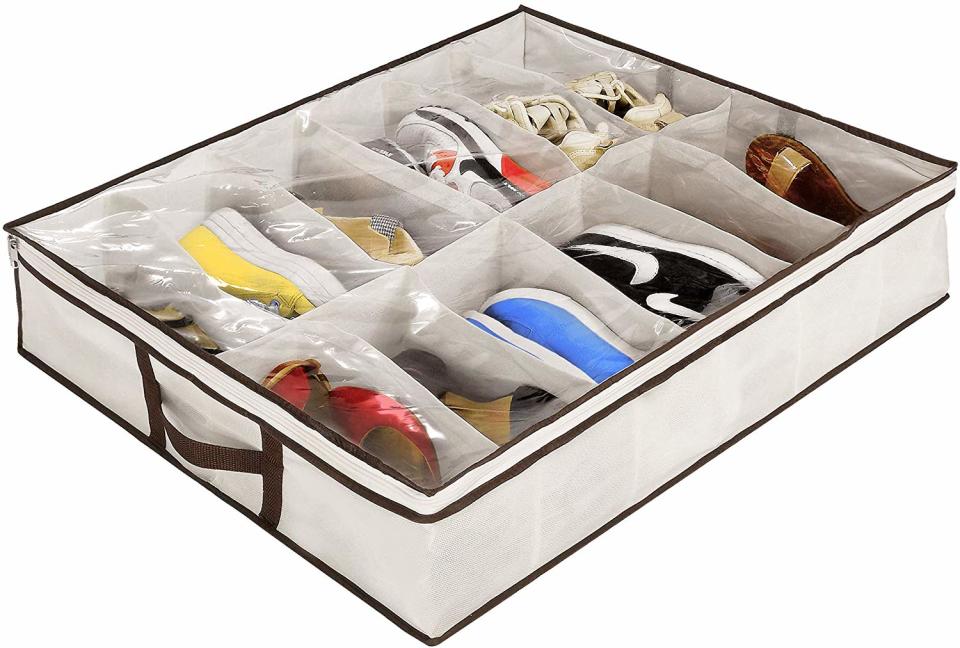 under bed shoe organizer ziz home