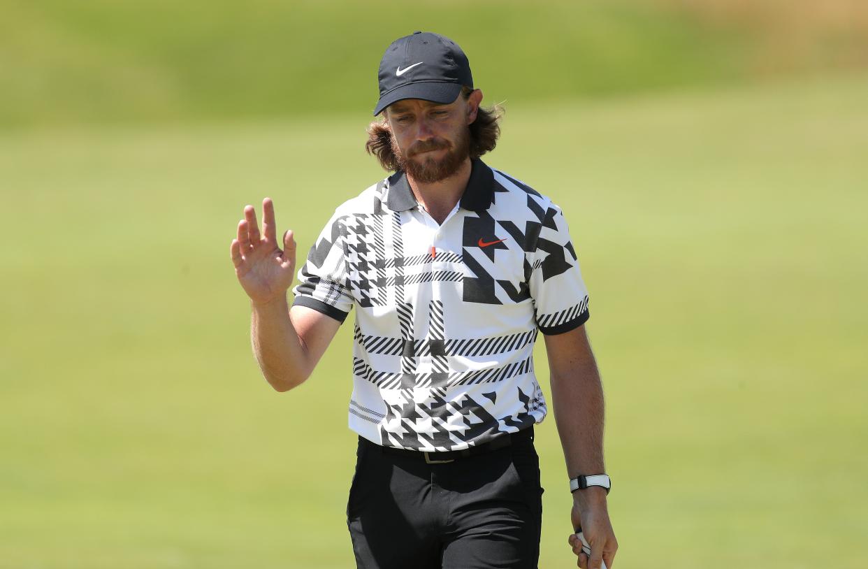 Tommy Fleetwood admitted a hairdryer is not the secret behind his locks (Richard Sellers/PA) (PA Wire)