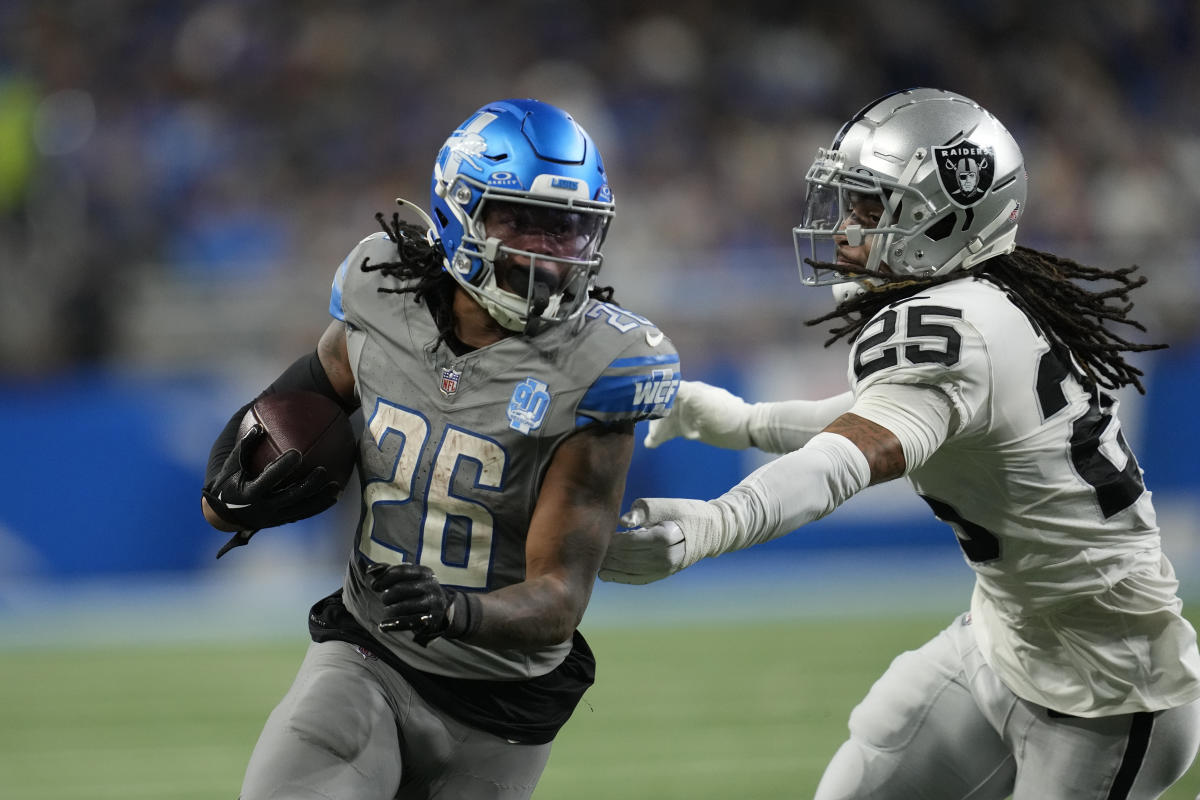 Detroit Lions vs. Las Vegas Raiders: live game updates, stats, play-by-play  - Yahoo Sports