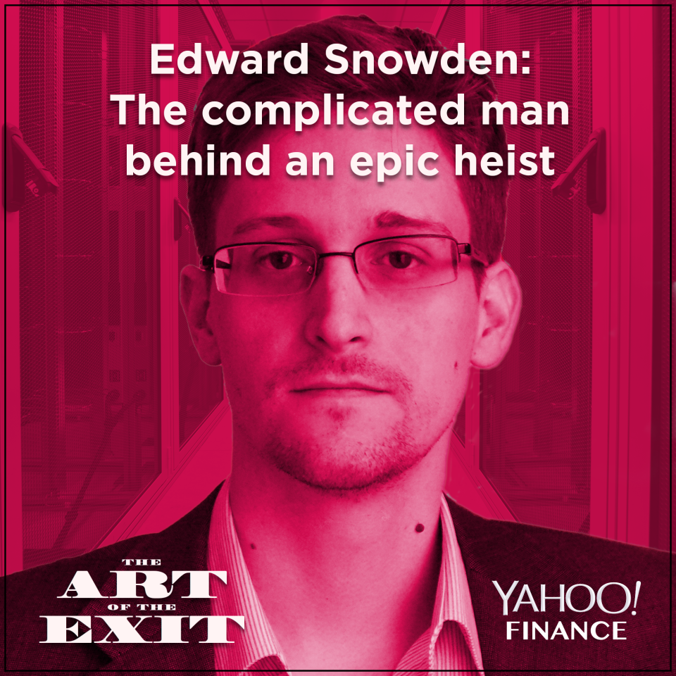 Edward Snowden is a complicated figure. (Graphic: David Foster/Yahoo Finance)
