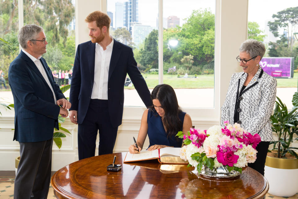 Meghan Markle handwriting