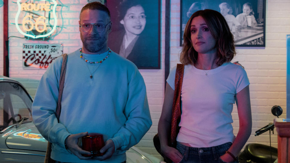 Seth Rogen and Rose Byrne on Platonic