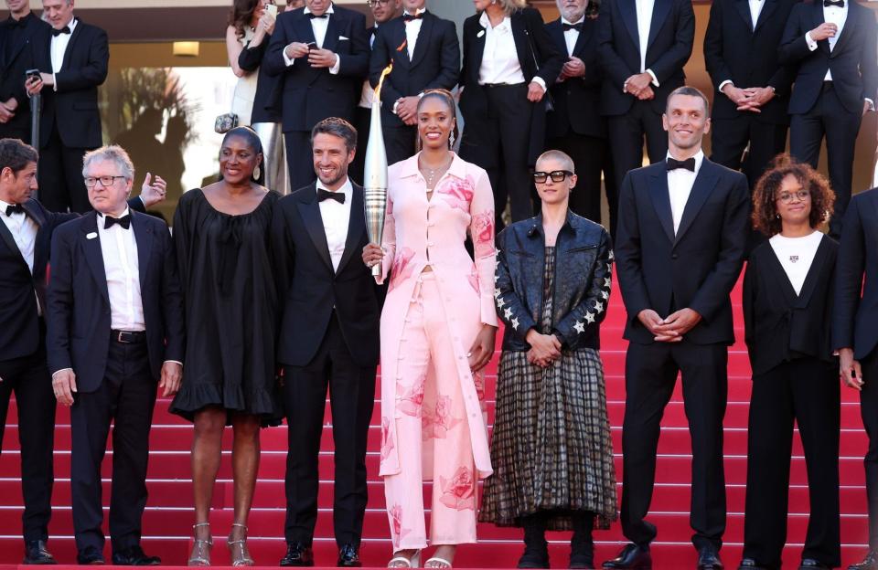 Cannes 2024 : la flamme olympique s’invite sur le tapis rouge